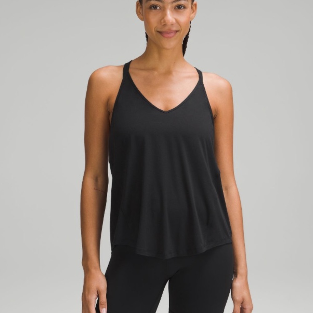 Lululemon Modal-silk Yoga Tank Top Black